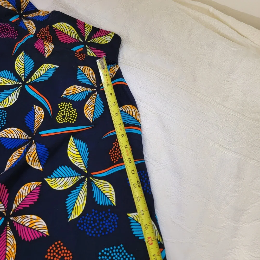 Crowned Free Ignite Skirt African Print‎ Hi-Low Skirt Pockets Tanzania L XL